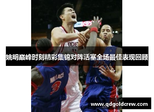 姚明巅峰时刻精彩集锦对阵活塞全场最佳表现回顾