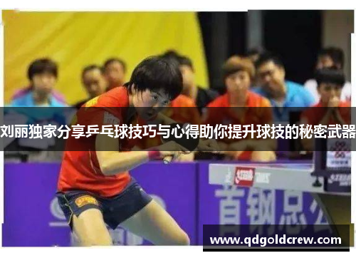 刘丽独家分享乒乓球技巧与心得助你提升球技的秘密武器